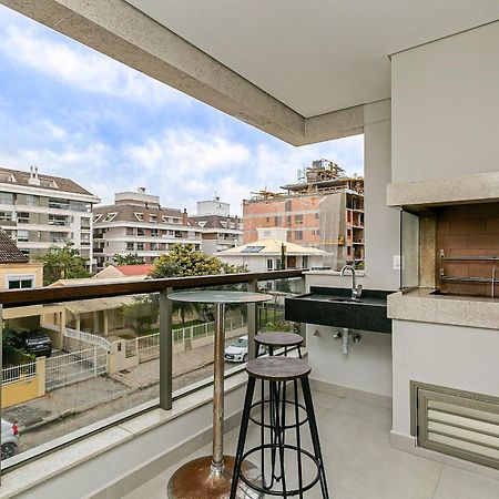 Apto C/ Churrasqueira 150M Da Praia Jurere Ran203 Флорианополис Экстерьер фото